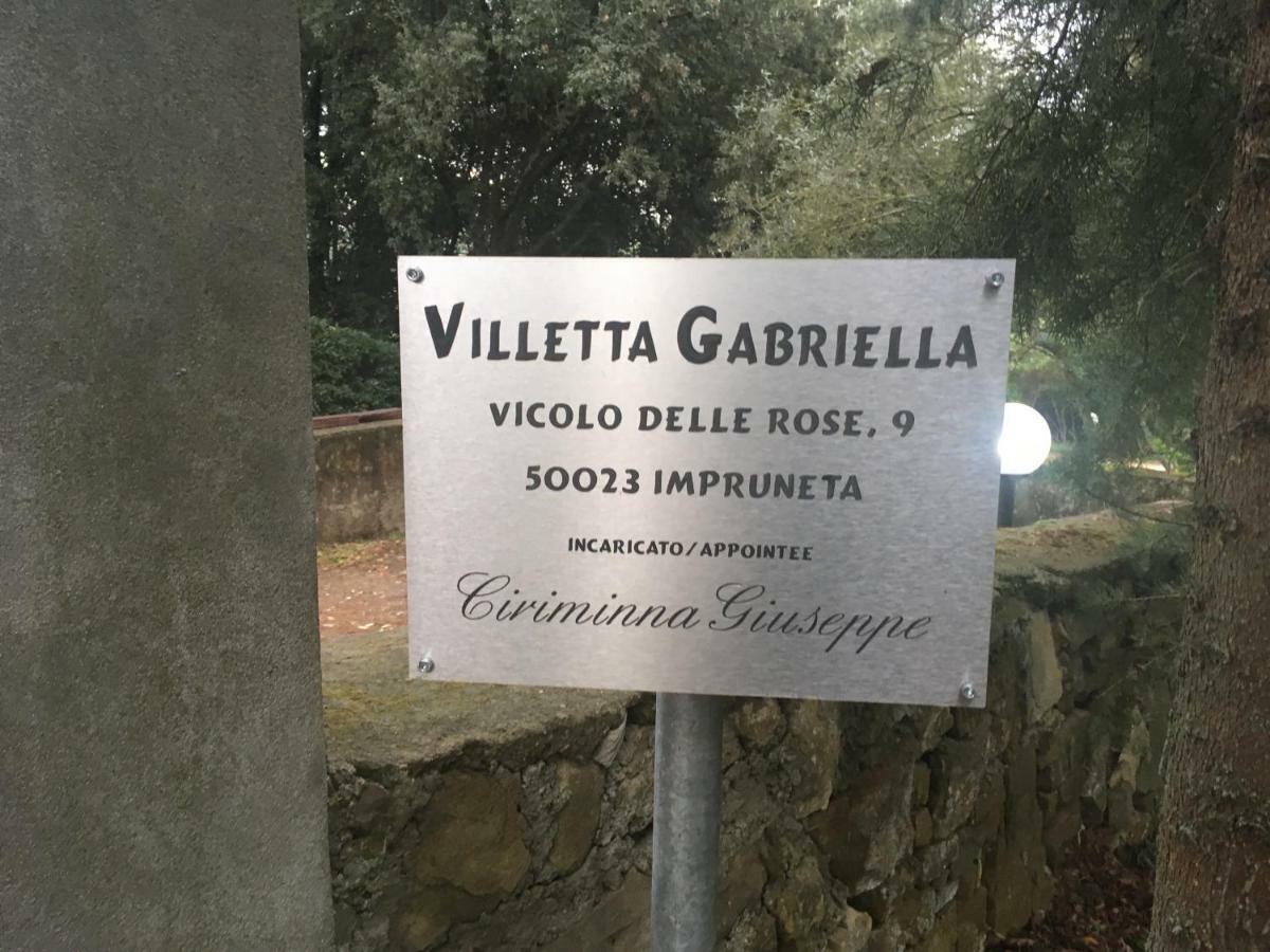 Villetta Gabriella Импрунета Экстерьер фото